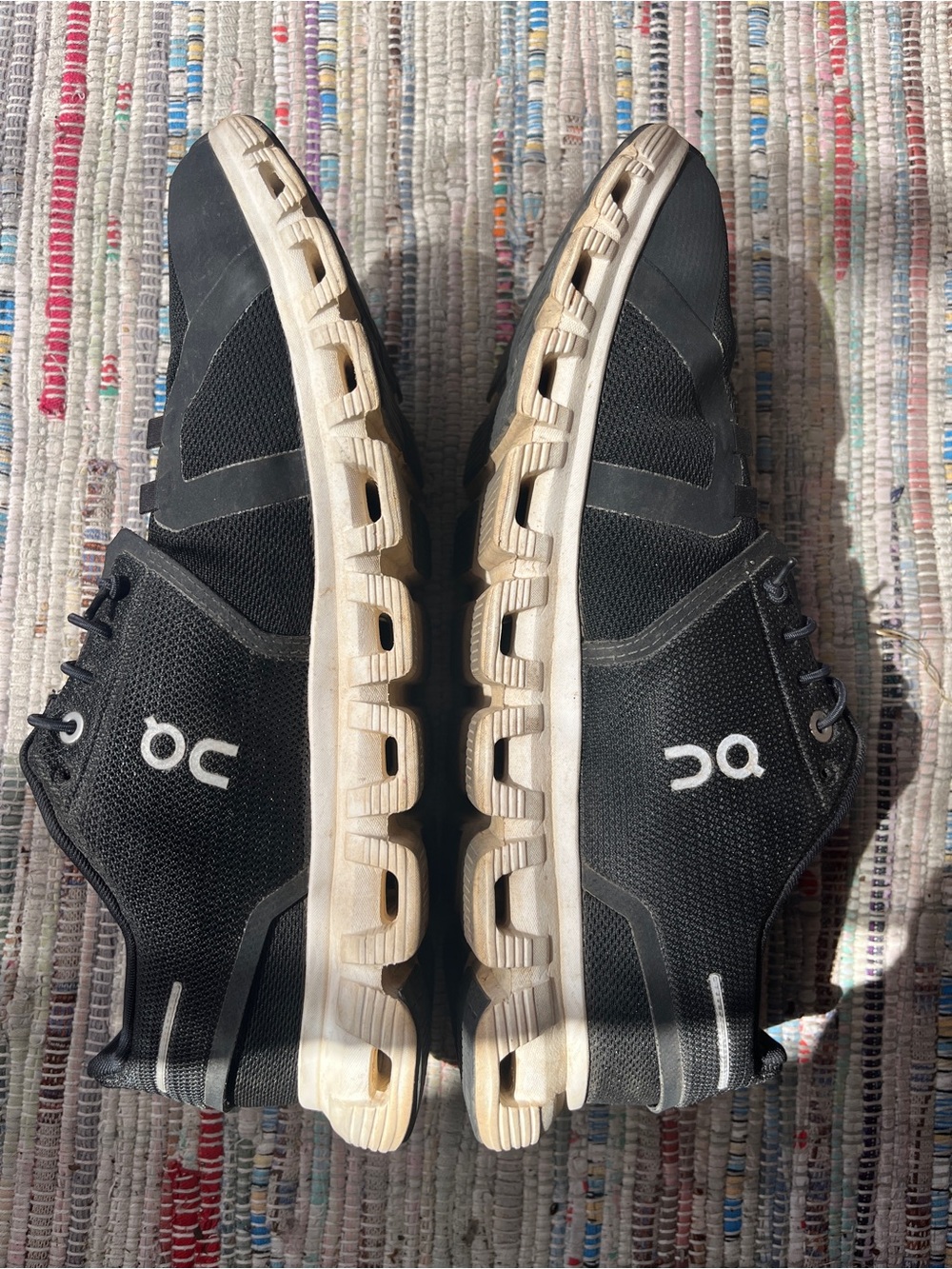 On Running Men's Black Cloud Sneakers